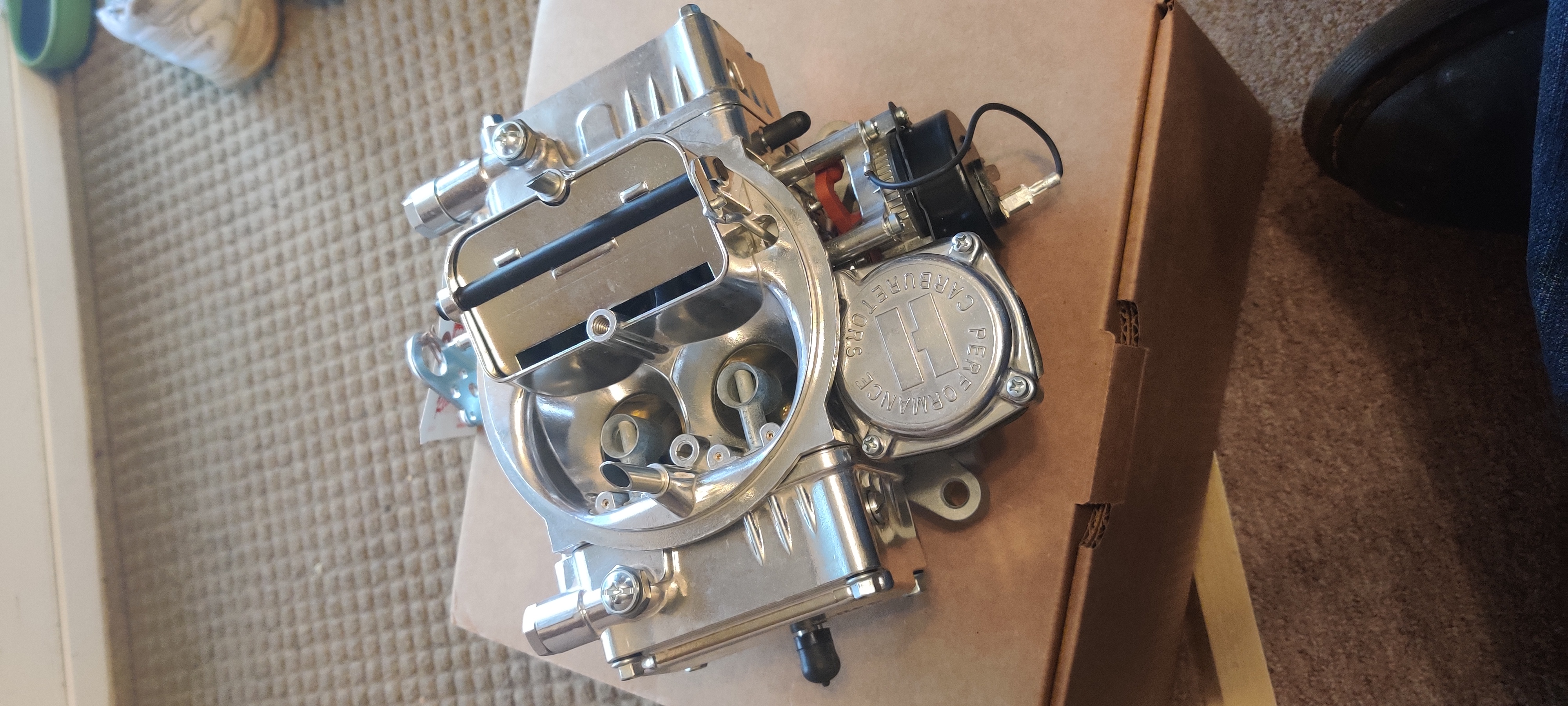 Holley 4160C 600CFM 4BBL carburetor